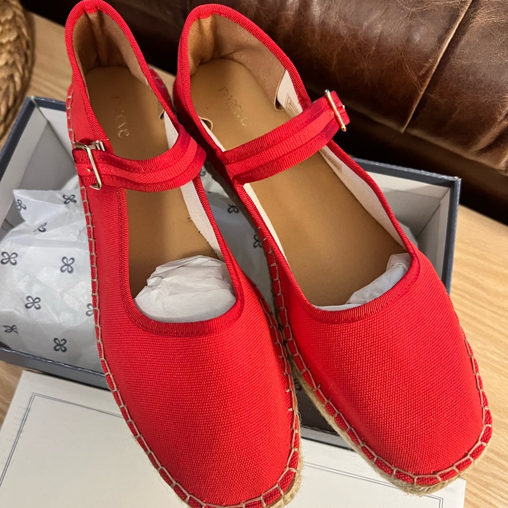 Maeve Espadrille Mary Jane Flats from Anthro - Picture 5 of 6